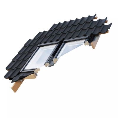 EKL PK10 4021E Side-by-side installation package white, slate, 74cm x 160cm, 100mm gap
Consists of: 1 - EKL PK10 2021M, 1 - LKY WK10 2021E, 1 - EMT PK00 0021