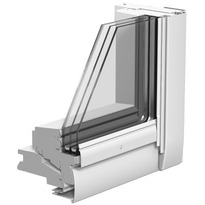 GPL PK04 2068 - White Paint,94x98,T/H,68Pane — image 2