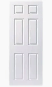PREMDOR 6 PANEL MOULDED SMOOTH STANDARD CORE 686MM X 1981MM X 35MM
