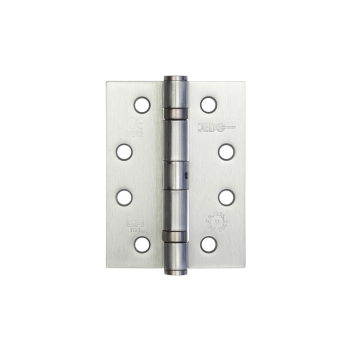 J8500GM 102mm x 76mm x 2.7mm Gun Metal Ball Bearing Hinges Pair