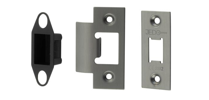 Jedo Gun Metal Accessory Pack for Heavy Duty Tubular Latches