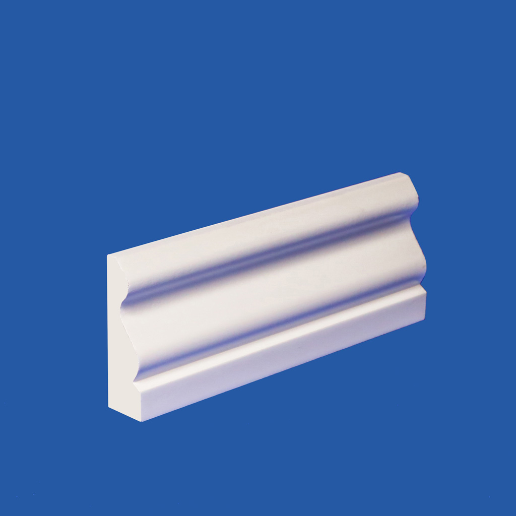 Standard Ogee Primed Moisture Resistant MDF Profile 5.49 Mtr 18mm x 58mm