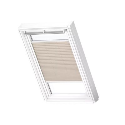 FHL MK27 1259SWL Pleated blind, Classic sand, White line