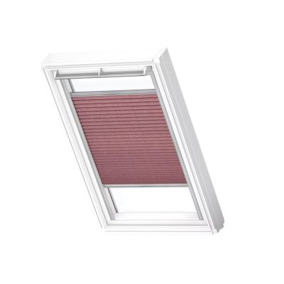 FHL FK06 1279SWL Pleated blind, Wine red, White line