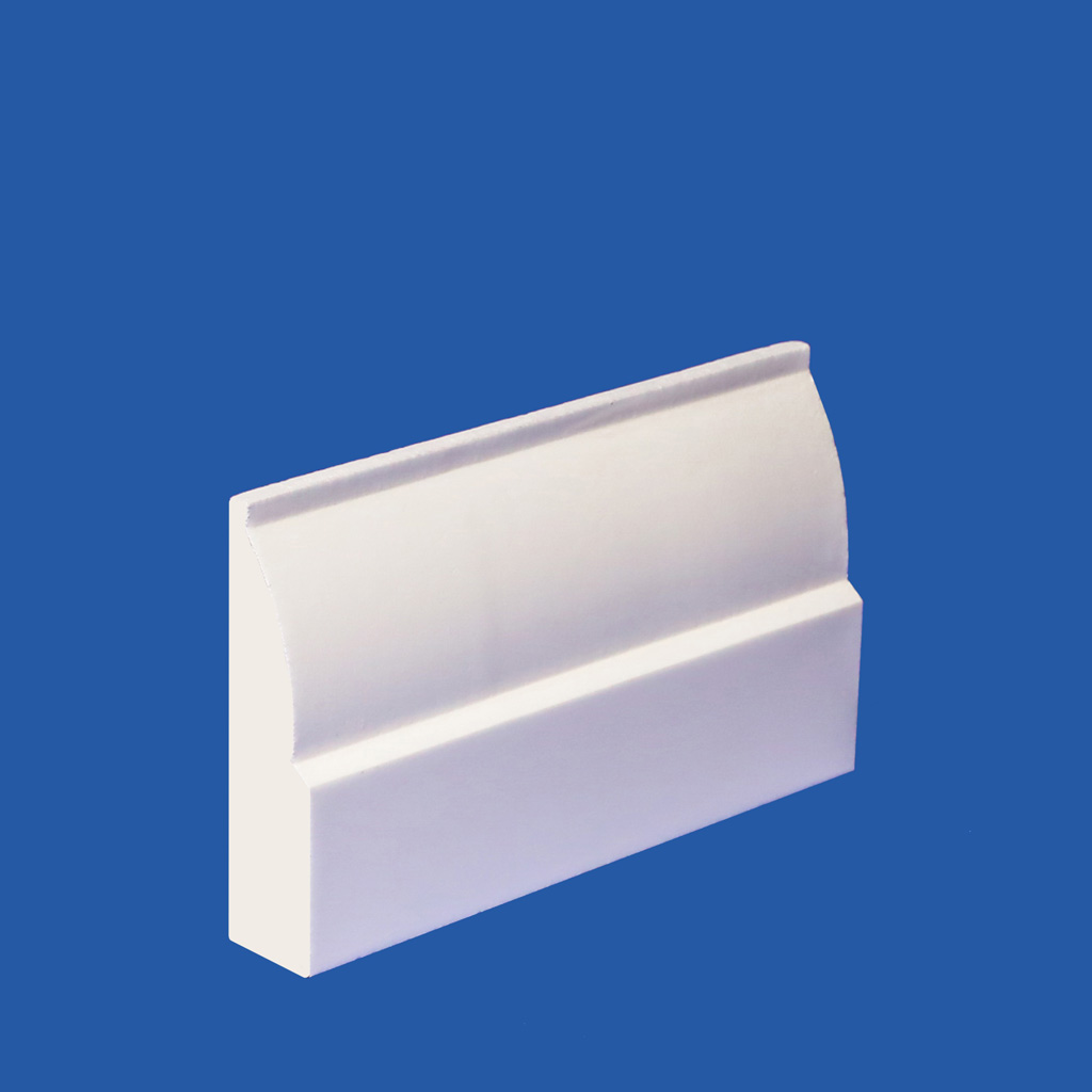 Ovolo Primed Moisture Resistant MDF Profile 5.49 Mtr 18mm x 58mm