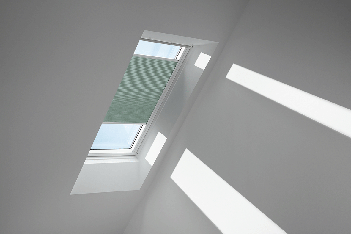 FHC C02 1168SWL Blackout Energy blind, Dusty green, White line — image 2