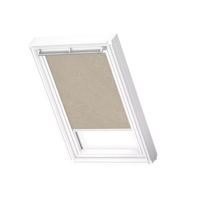 DKL UK10 4579SWL Blackout blind, Natural, White line