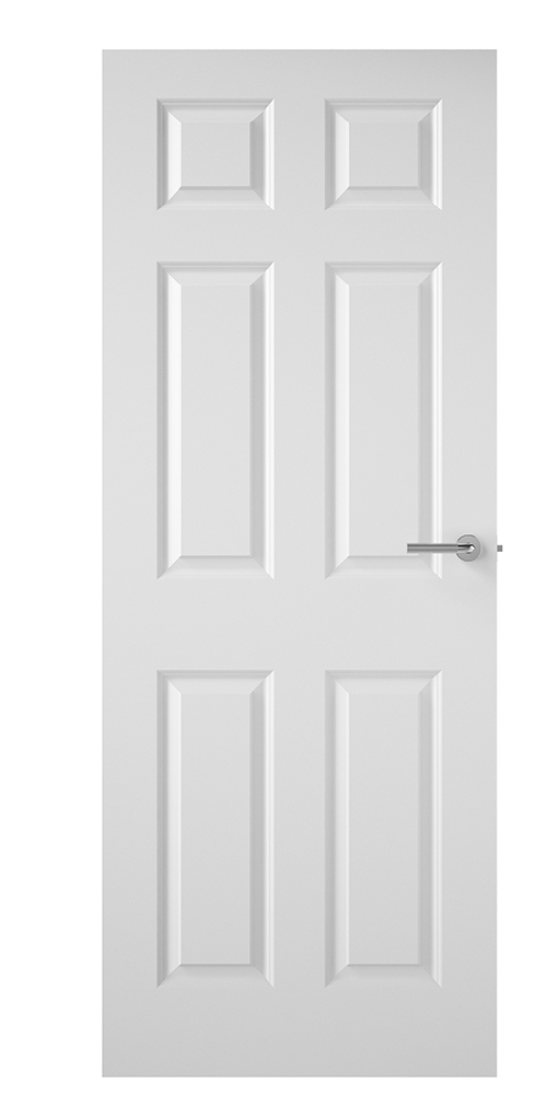 PREMDOR  6 Panel Smooth Moulded FD30 FIRESHIELD 686mm x 1981mm x 44mm